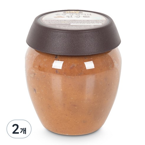더해담 순창 상황버섯 된장, 1kg, 2개