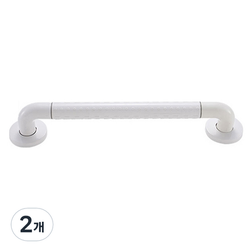 지피코 가정용 보행 손잡이 노약자 안전바, 화이트, 2개