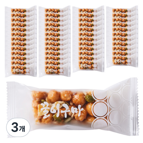 꿀이구마 말랑 견과 오란다 50p, 1000g, 3개