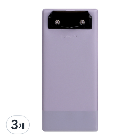 데얼스 메모 클립보드 MINI, 3개, 라벤더
