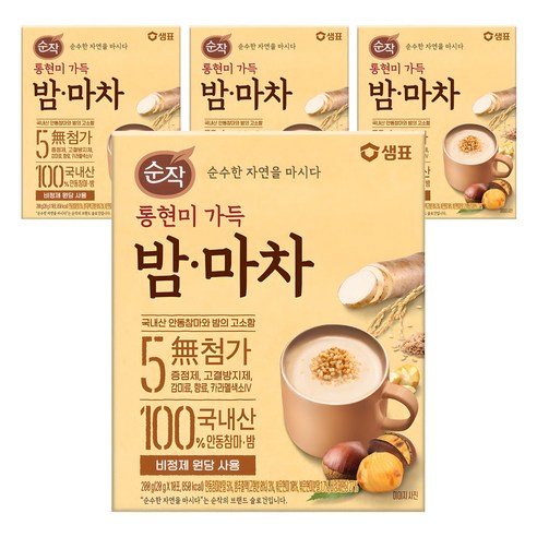 순작 통현미 가득 밤마차, 20g, 10개입, 4개