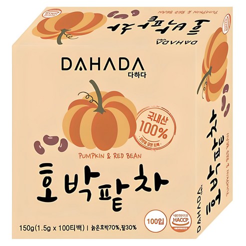 다하다 호박팥차: 고요한 풍요, 당신의 일상에 스미는 따스함 호박팥차