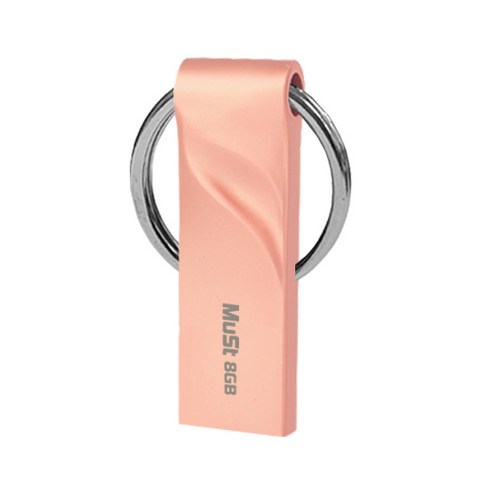 뮤스트 웨이브링 USB 로즈골드, 8GB