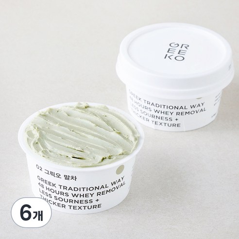 그릭오 말차 그릭요거트, 100g, 2개입, 3개