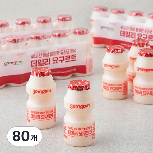 곰곰 데일리 요구르트, 65ml, 5개입, 16개