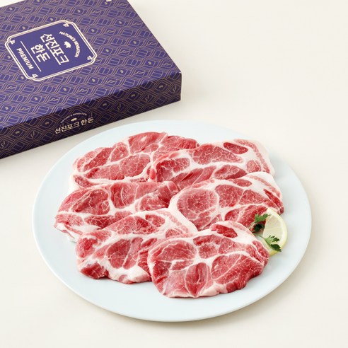 바른농장 한돈 동물복지 목심 구이용(냉장), 500g, 1개
