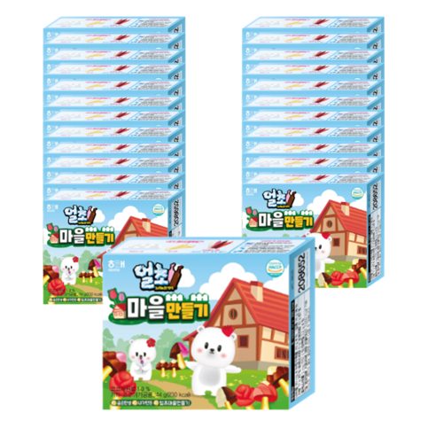 얼초 마을만들기 44g 24P, 단품, 1개 - 최저가 알림ㆍ특가 할인ㆍ가격비교 - 역대가