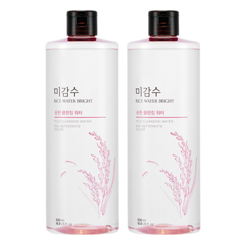 미감수 브라이트 순한 클렌징 워터, 500ml, 2개