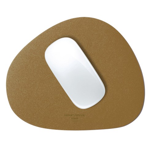 그리디파머스 가죽 마우스패드, 모로코카멜, 1개