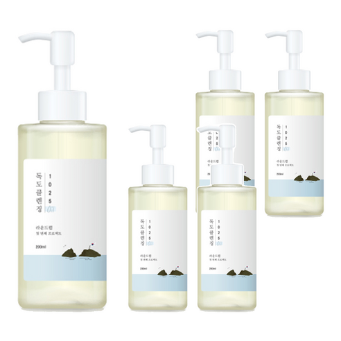 라운드랩 1025 독도 클렌징오일, 200ml, 5개
