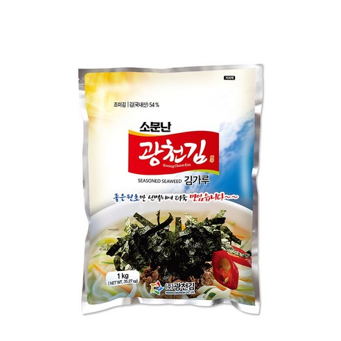 광천김 김가루, 1kg, 1개