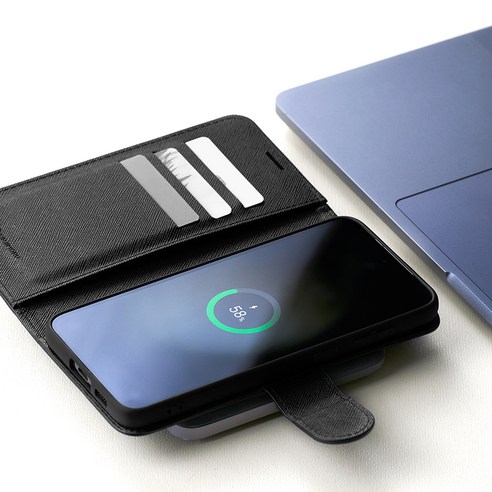 프리미엄 가죽의 깊이, 신지모루 마그네틱 다이어리 케이스로 완성하는 갤럭시 S25 Ultra의 품격