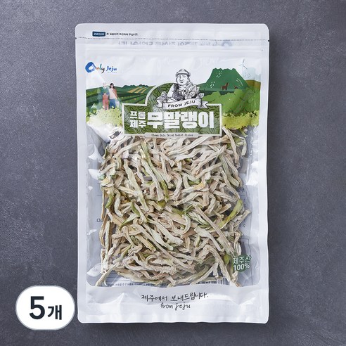 프롬제주 제주산 무말랭이, 200g, 5개