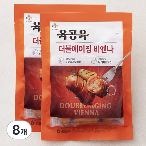 육공육 더블에이징 비엔나, 8개, 225g