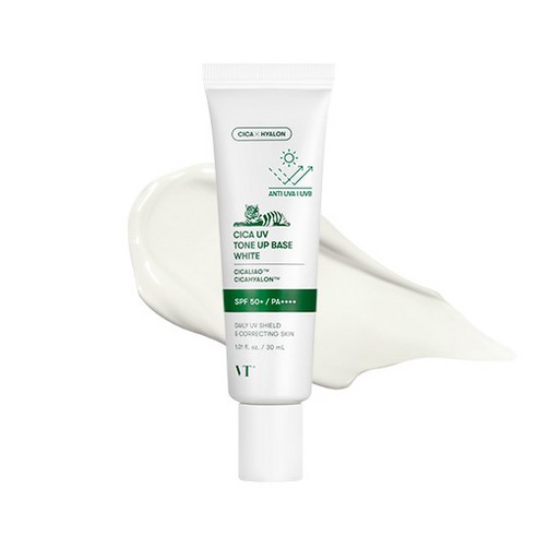 VT 시카 유브이 톤업 베이스 30ml, 화이트, 1개