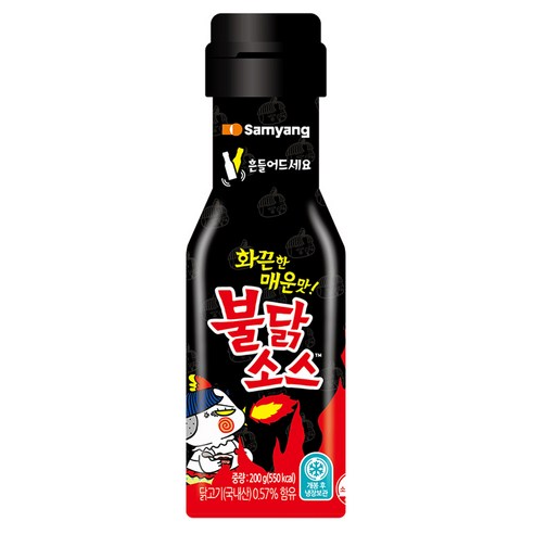 삼양 불닭소스, 200g, 8개