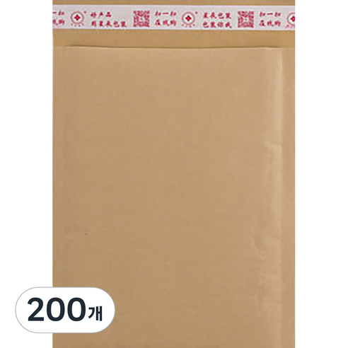 마켓감성 크래프트 종이 버블 가방, 200개