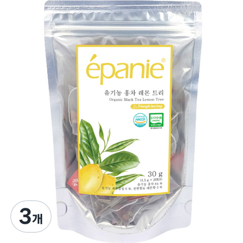 에빠니 홍차 레몬 트리, 1.5g, 20개입, 3개