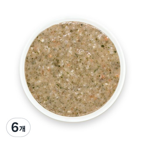 짱죽 유아용 실온 이유식 중기 죽 1, 한우소고기김죽, 160g, 6개