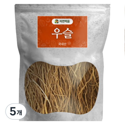 자연먹음 무첨가 우슬, 100g, 5개