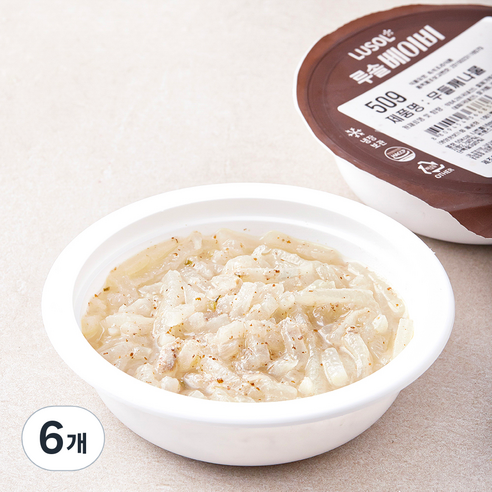 루솔 무들깨나물 509, 120g, 6개
