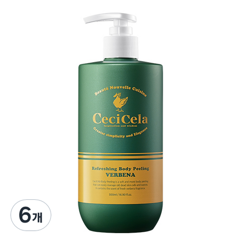 쎄씨쎌라 리프레싱 바디 필링 VERBENA, 6개, 500ml