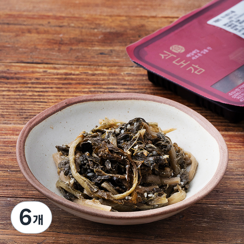 식도감 무시래기나물, 100g, 6개