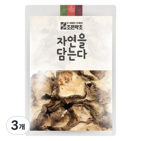 조은약초 돼지감자 뚱딴지, 500g, 3개