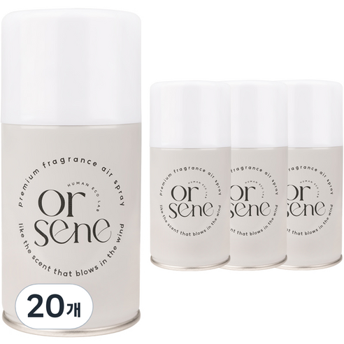 올센느 프리미엄 니치향수 방향제 자동분사기 리필 캔 포레스트 로드, 20개, 기타향, 250ml