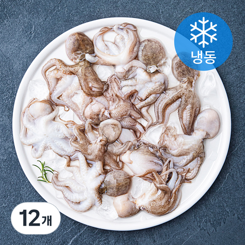 씨픽 손질 주꾸미 (냉동), 200g(6마리), 12개