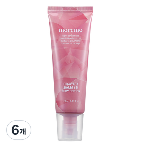 모레모 리커버리 밤 B 루비 에디션 트리트먼트, 120ml, 6개