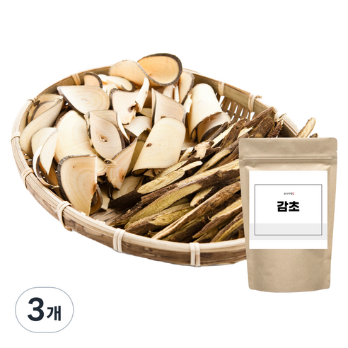 순수다함 감초, 150g, 3개