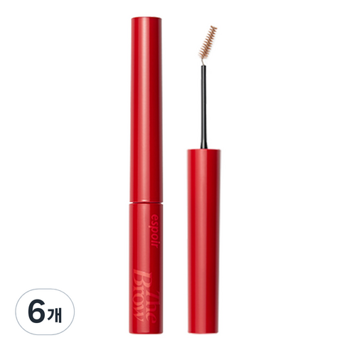 에스쁘아 더브로우 컬러 픽싱 카라 3g, 토프, 6개