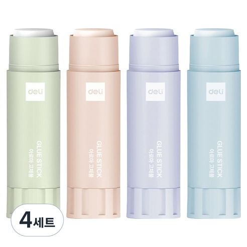 델리 초강력 회전형 풀 옥수수분말 글루스틱 9g x 4종 세트, 4세트