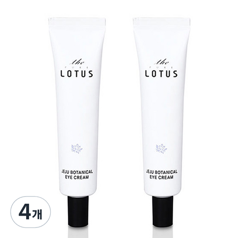 더퓨어로터스 제주 보태니컬 아이크림, 30ml, 4개