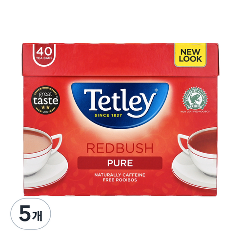 테틀리 루이보스, 40개입, 5개, 2.5g