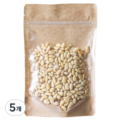 솔닙 솔향 가득 2023년산 햇 백잣, 90g, 5개
