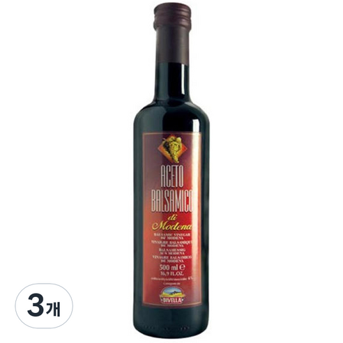 [디벨라] 발사믹식초 500ml, 3개