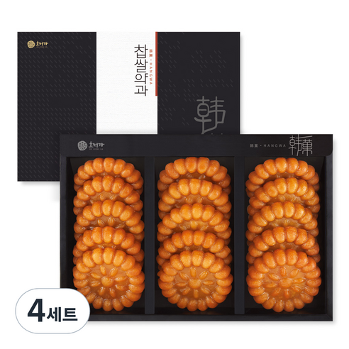 호정가 찹쌀약과 미니세트 대, 525g, 4세트