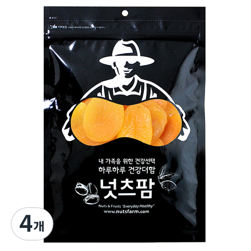 [넛츠팜] 건살구 300g, 4개