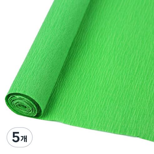 마다꾸미 주름지 구김지 44 잔디그린 50 x 250 cm, 50x250, 5개