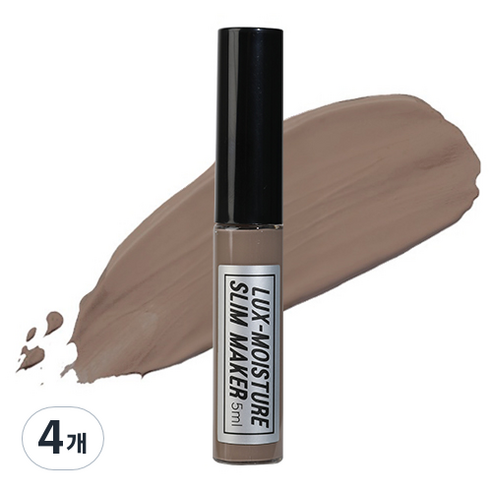 네츄럴샤인 럭스 모이스쳐 슬림 메이커 셰이딩 5ml, 05 아이리스, 4개