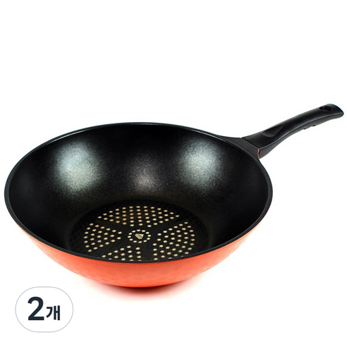 키친아트 다이아몬드 궁중팬, 32cm, 2개