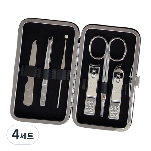 777 간편형 손톱깎이 6종세트, 4세트