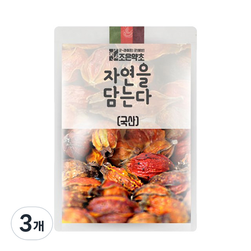 굿허브 프리미엄 원형 치자, 300g, 3개
