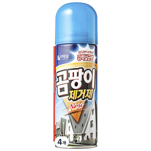 리빙굿 곰팡이 제거제, 220ml, 4개