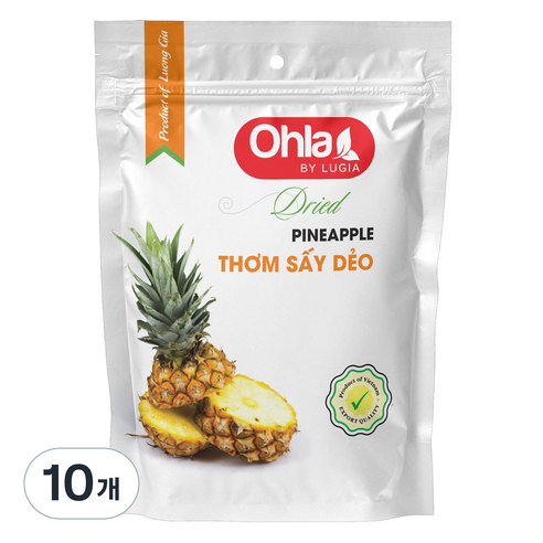올라 건파인애플, 100g, 10개