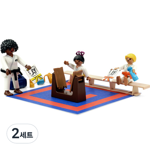 플레이모빌 가라데 도장 기프트 세트 71186, 2세트