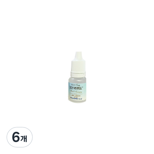 조이리퀴드 아로마조이 슬라임 향료 10ml, 6개, 아이스박하