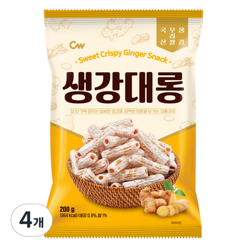 청우식품 생강대롱